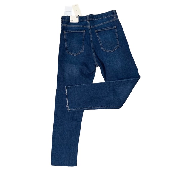 High-Rise,  Relaxed fit, Tapered leg Mom Skinny Jeans Forever 21 size 29 (blue) - Picture 8 of 12